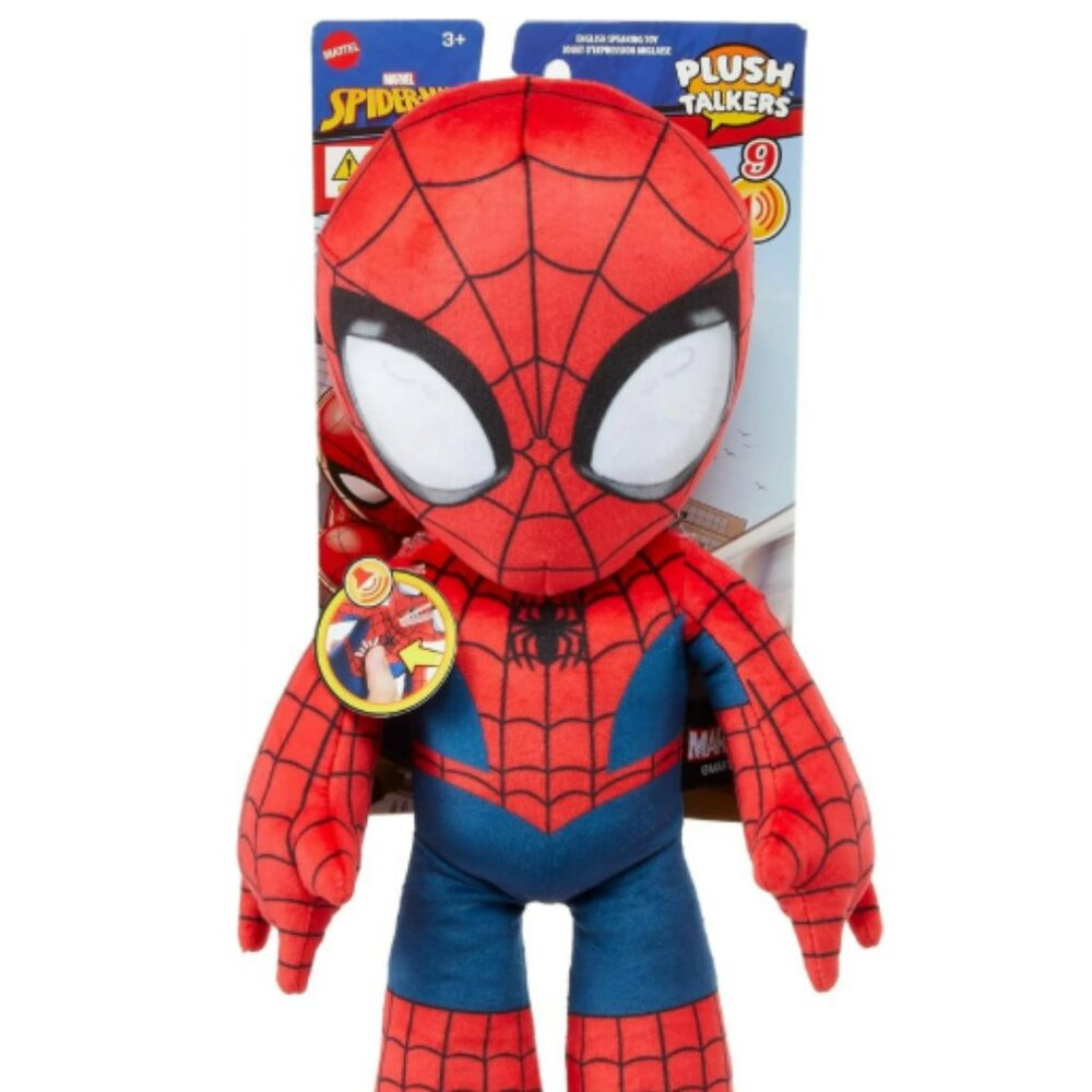 Marvel Plush Talkers Spider-Man Plush with Sound